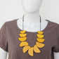 Yellow Half Moon Hazel Necklace