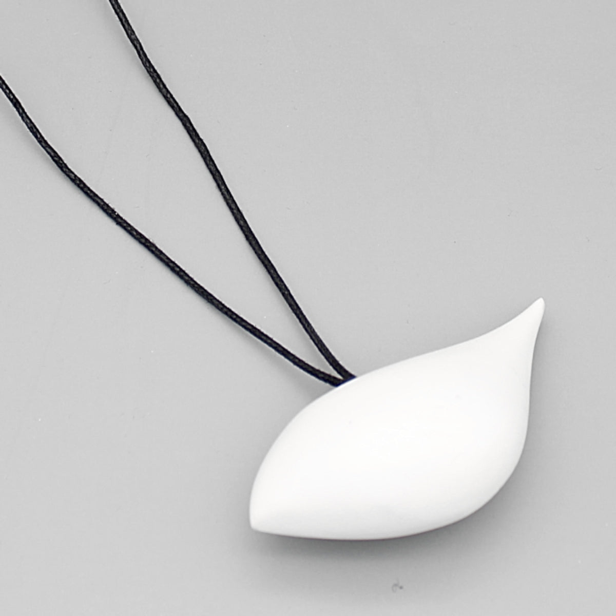 White Robin Pendant Necklace