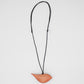 Peach Robin Pendant Necklace