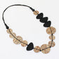 Natural Wood Kiera Necklace