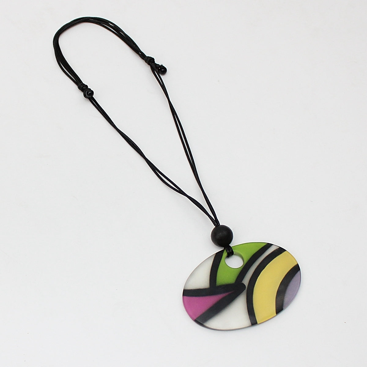 Multi Color Joy Pendant Necklace