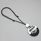 Black and White Enya Pendant Necklace