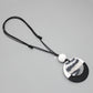 Black and White Enya Pendant Necklace