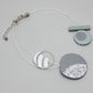 Grey Kira Statement Necklace