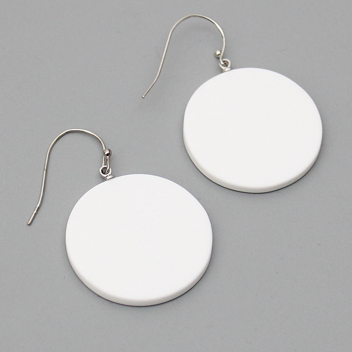 White Margot Earrings