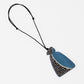 Blue Geometric Decoupage Oakley Pendant