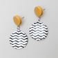Mustard Lunetta Earrings