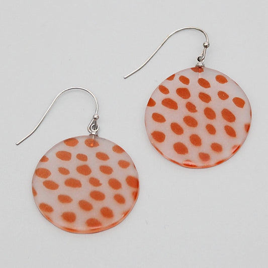 Orange Maureen Earrings