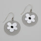 Floral Frosted Laila Earrings