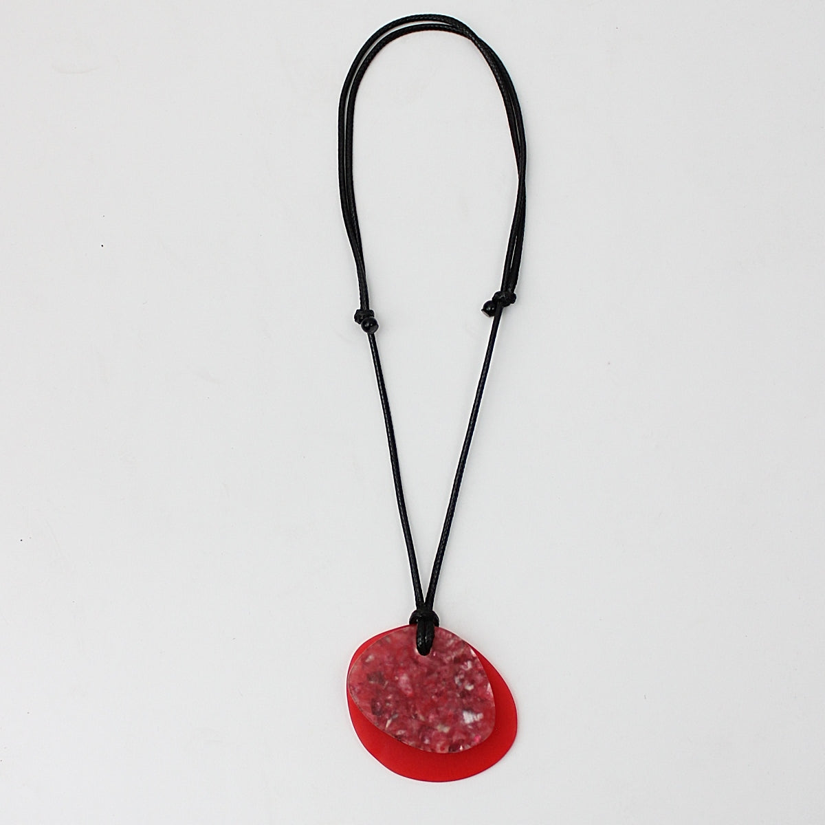 Red Kiki Pendant Necklace