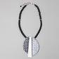 White Lunetta Necklace