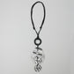 Black and White Marissa Pendant Necklace