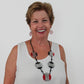 Red and Black Leanne Necklace