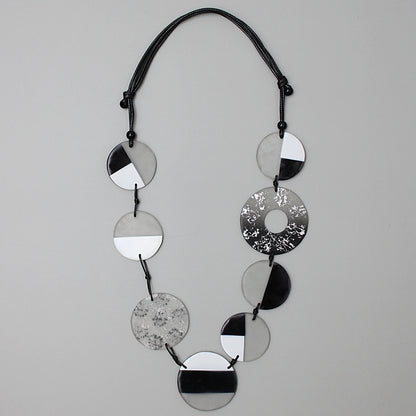 Black and White Emmie Necklace