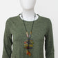 Multi Color Bennett Pendant Necklace