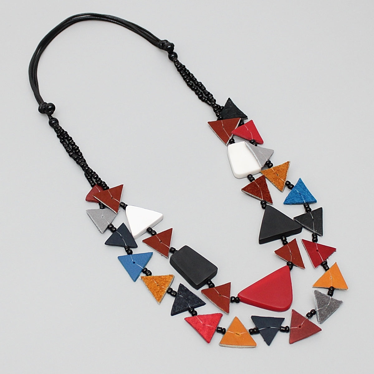 Multi Triangle Charlotte Necklace