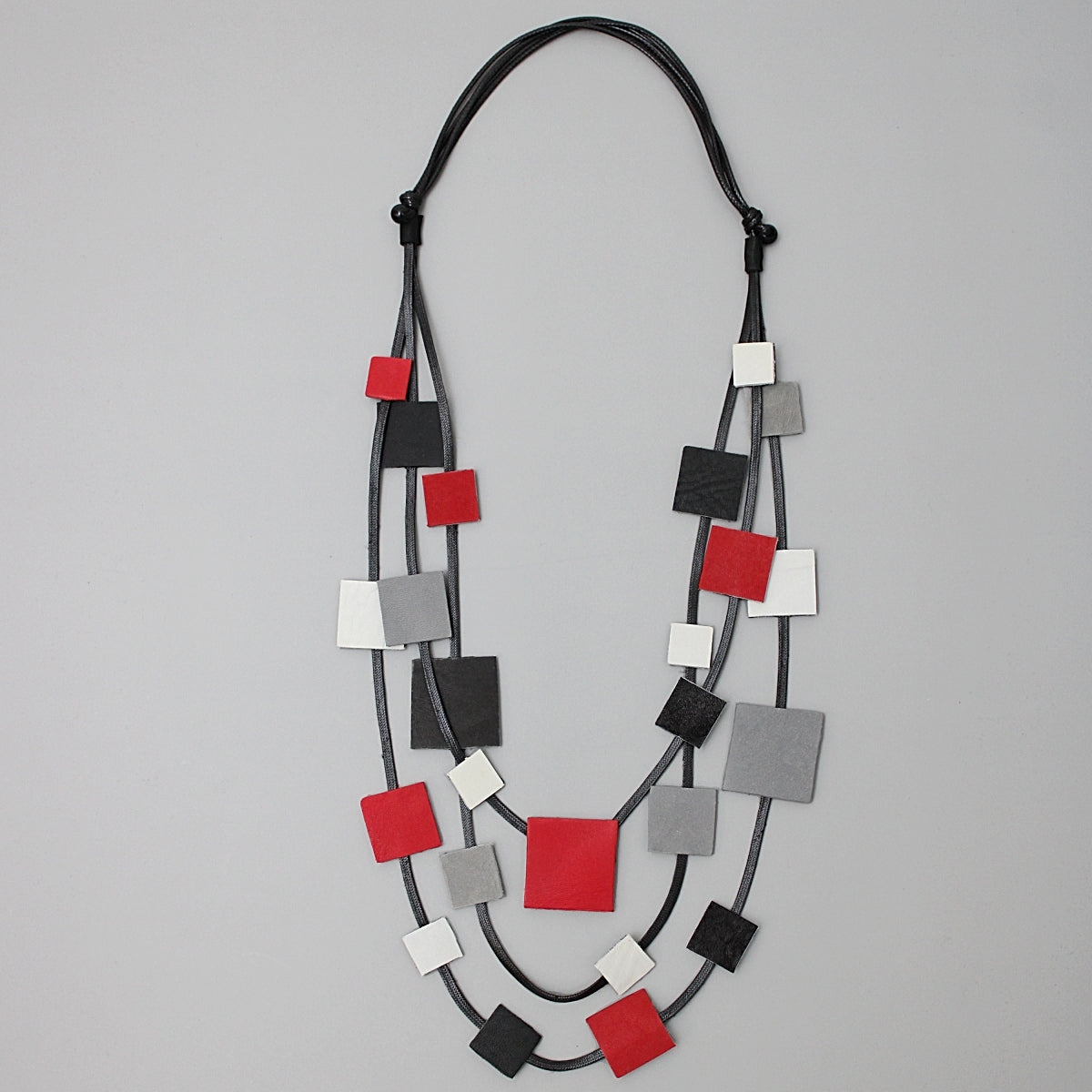 Black and Red Lorna Necklace