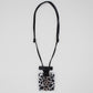 Black Elle Animal Print Pendant