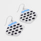 Blue Black Twilight Earrings