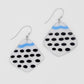 Blue Black Twilight Earrings
