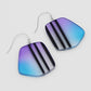 Purple Black Twilight Earrings