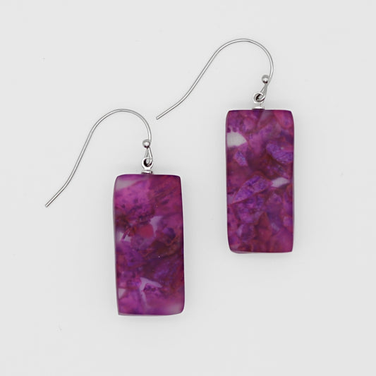 Purple Vega Earrings