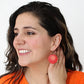 Red Hana Earrings