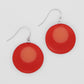 Red Hana Earrings