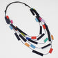 Lisbon Multicolor Leather Necklace