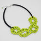 Lime Elyse Beaded Necklace