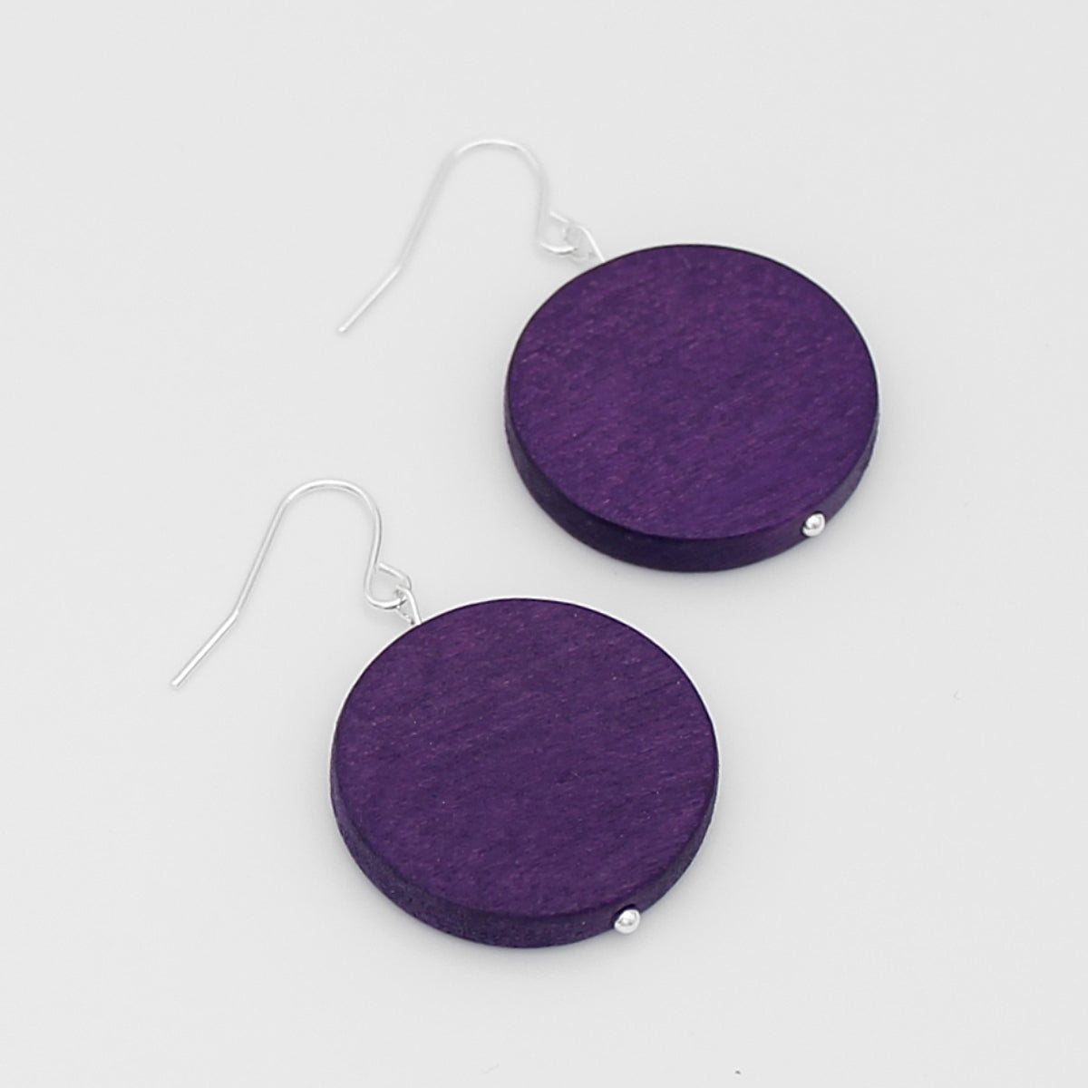 Purple Dot Rosie Earrings