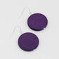 Purple Dot Rosie Earrings