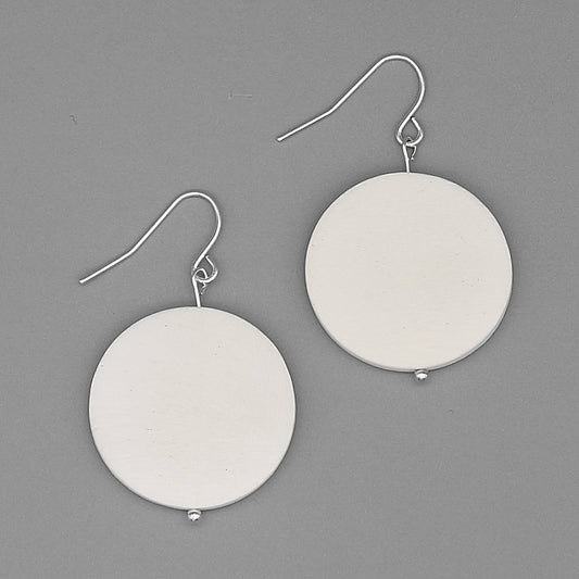 White Dot Rosie Earrings