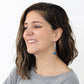 Blue Carly Earrings
