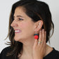 Red Elaine Earrings