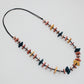 Peach Sandra Squares Necklace