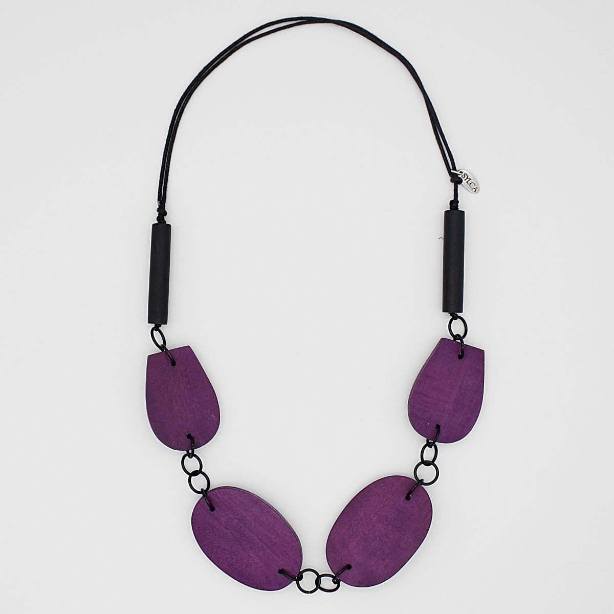 Purple Kim Link Necklace