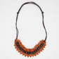 Orange and Brown Grady Necklace