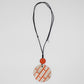 Orange Limestone Vita Pendant