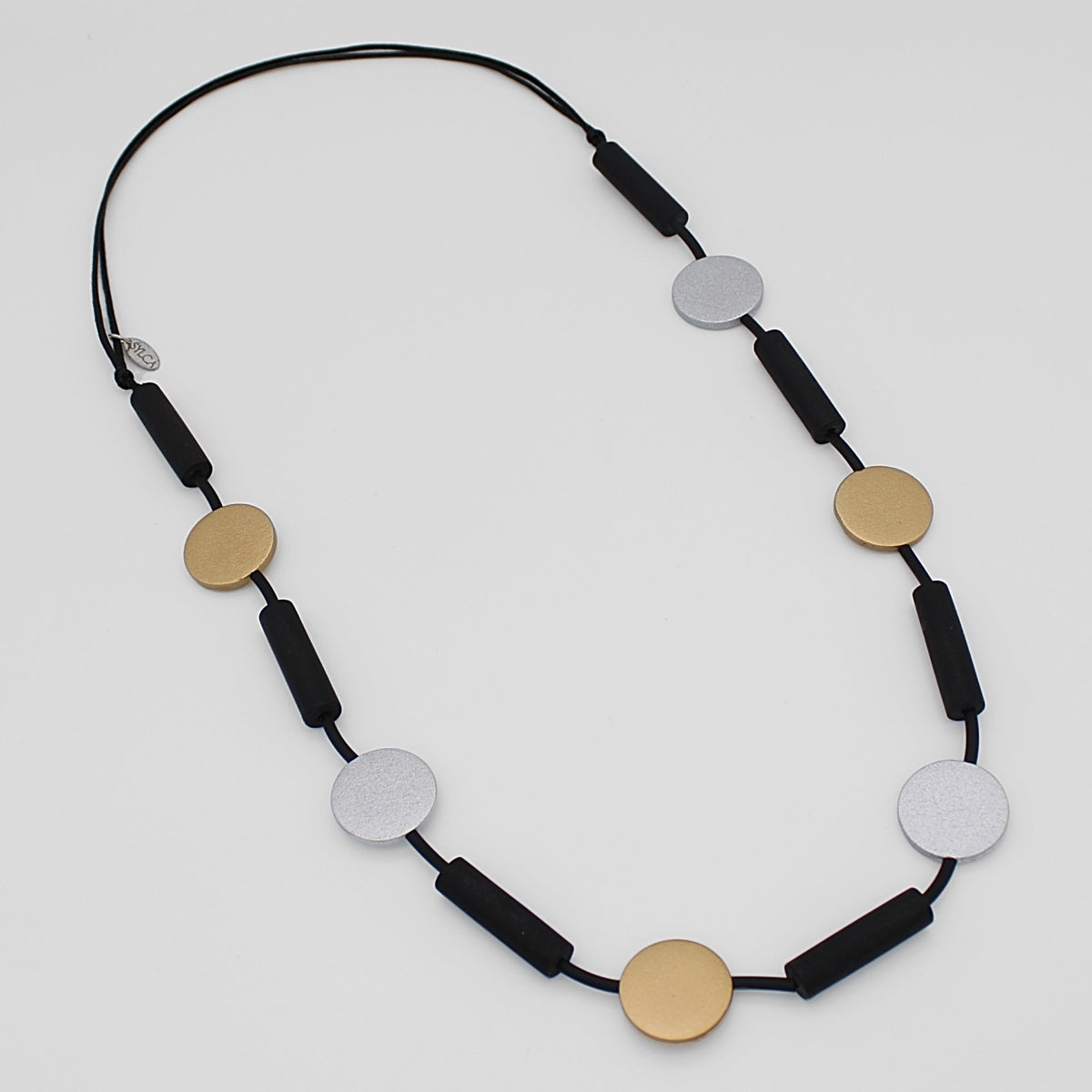 Silver and Gold Rhona Necklace