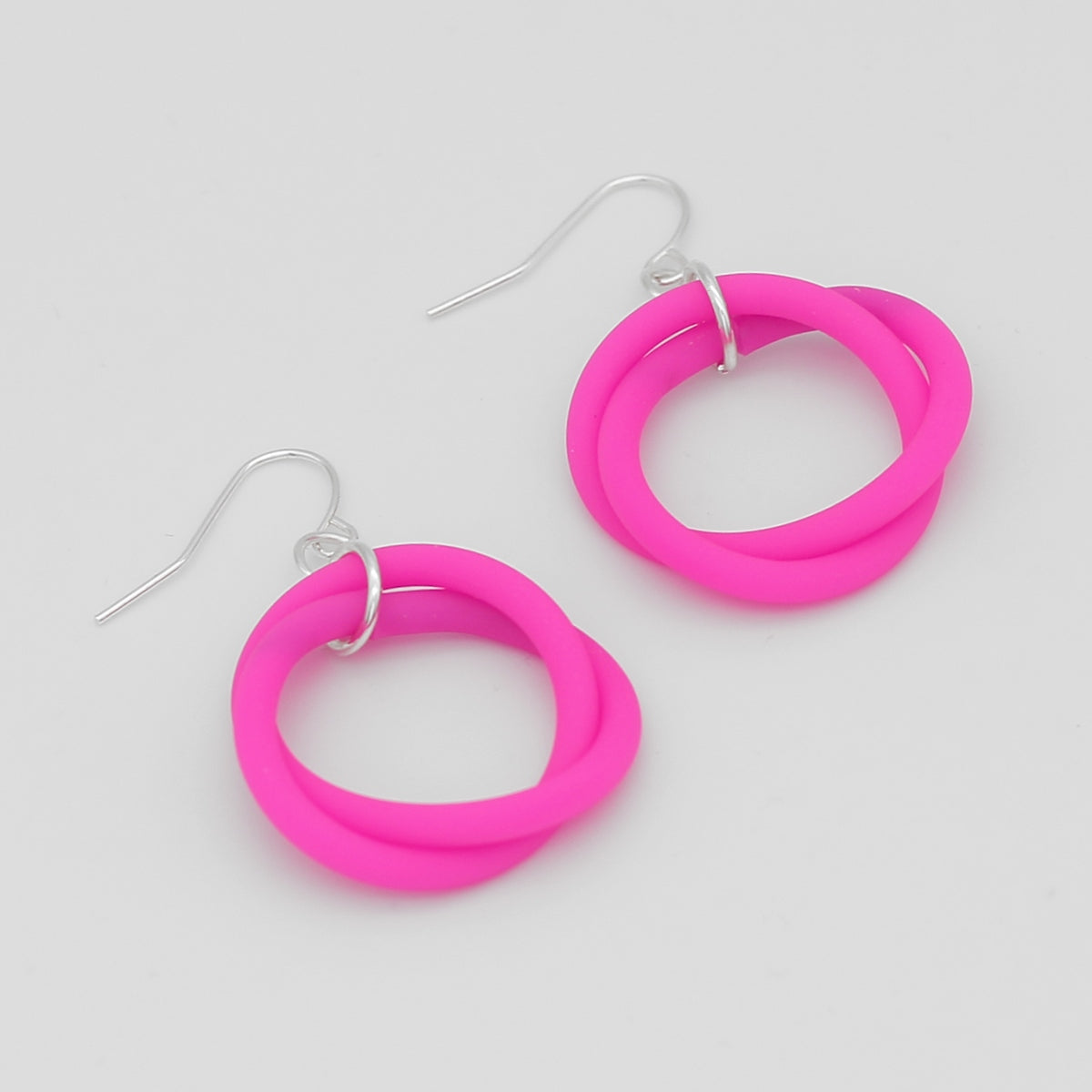 Pink Cefalu Swirl Earring
