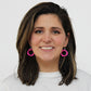 Pink Cefalu Swirl Earring