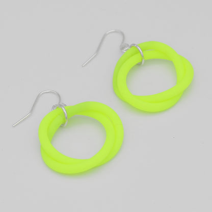Neon Cefalu Swirl Earring
