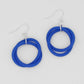 Blue Cefalu Swirl Earring