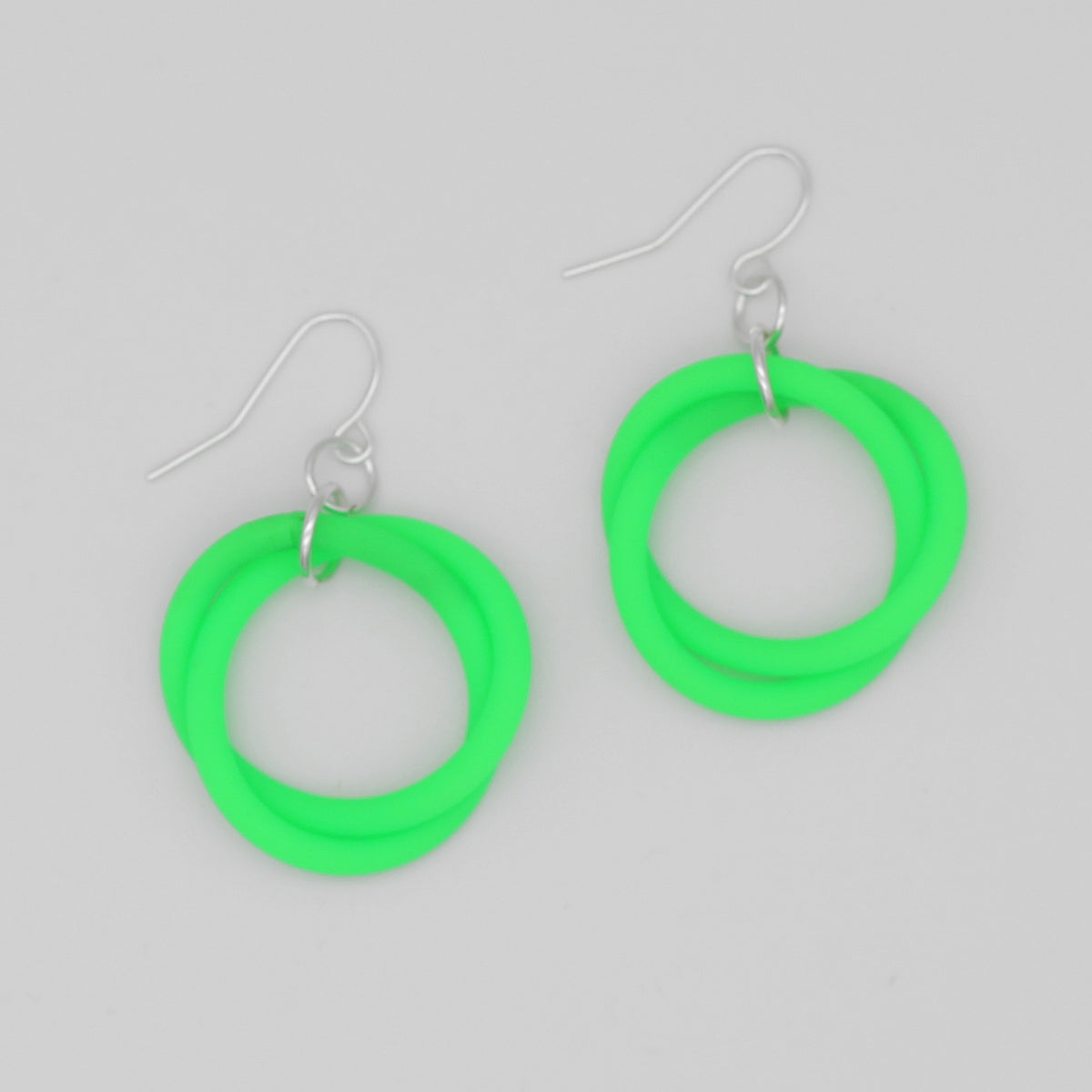 Green Cefalu Swirl Earring