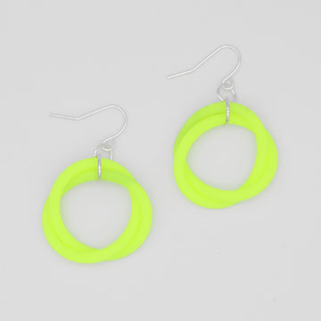 Neon Cefalu Swirl Earring