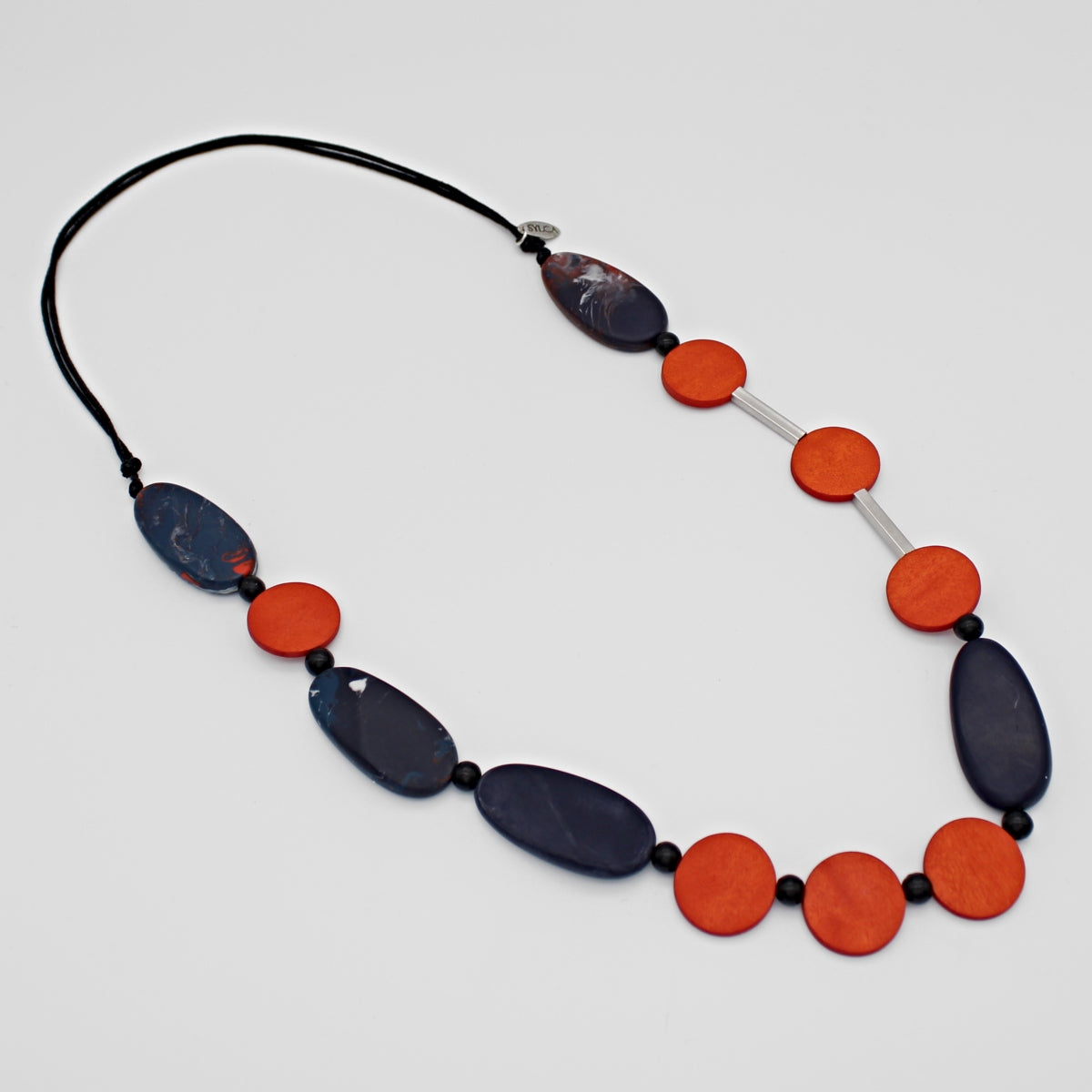 Orange Vella Necklace