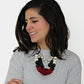 Red Triple Strand Betsy Necklace