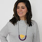 Purple Pendant Necklace