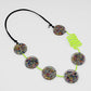 Yellow Confetti Statement Necklace